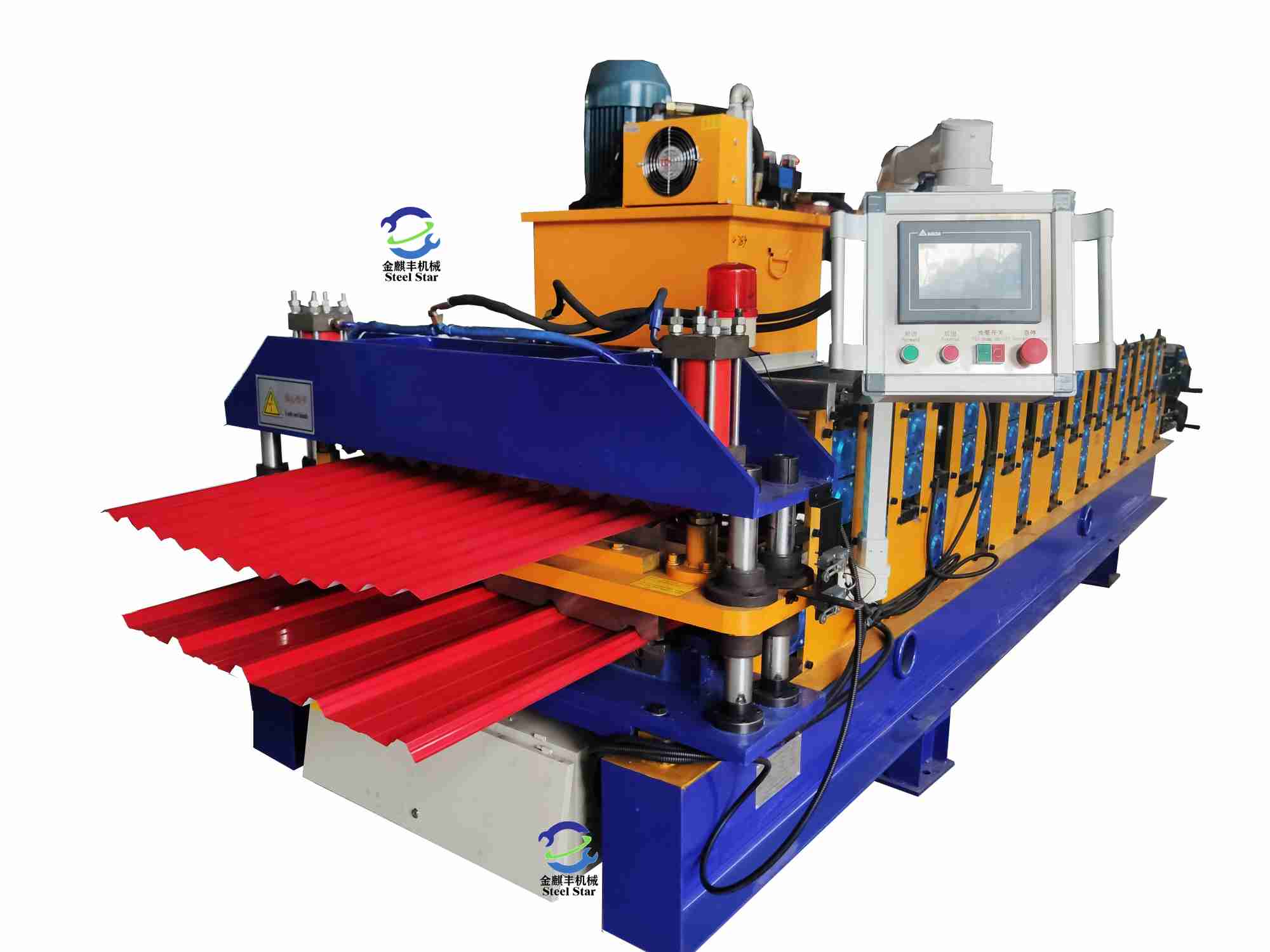 double layer roll forming machine，double models roll forming machine，Double layer/double models trapezoidal+corrugated high speed roof sheet roll forming machine,space-saving,cold roll forming machine，he double forming machine is used for forming metal sheets, such as aluminum, wood, plastic, and paper products，What is the purpose of a roll forming machine?
What is the speed of roll forming machine?
What is the process of roll forming?
How does a forming machine work?Double-layer roofing roll forming machine，Double Layer Roofing Sheet Roll Forming Machine，Double layer IBR and corrugated roofing sheet roll forming machine，Double Layer Roofing Sheet Roll Forming Machine，Double Layer Forming Machine ，A roof double layer roll forming machine ，Double layer roofing sheet roll forming machine ，double layer roof wall panel roll forming machine