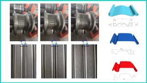 shutter door roll forming machine，Related Product Layout Diagrams